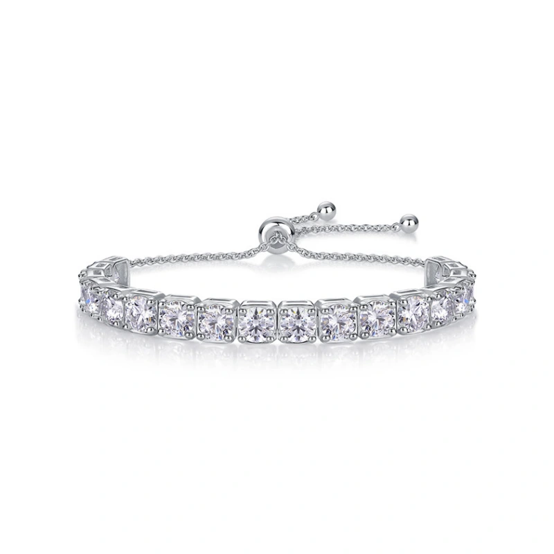 Elegant Moissanite Tennis Bracelet for Women – Lightweight 925 Silver Jewelry Gift | Mireli Jewelry